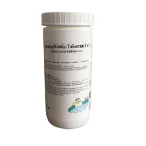 AQATOP, Комби-Таблетки 4 в 1 "Aquatop" 1 кг (хлор, альгицид, коагулянт, стабилизатор рН) (аналог СТХ-392), "BHM GmbH" (Г