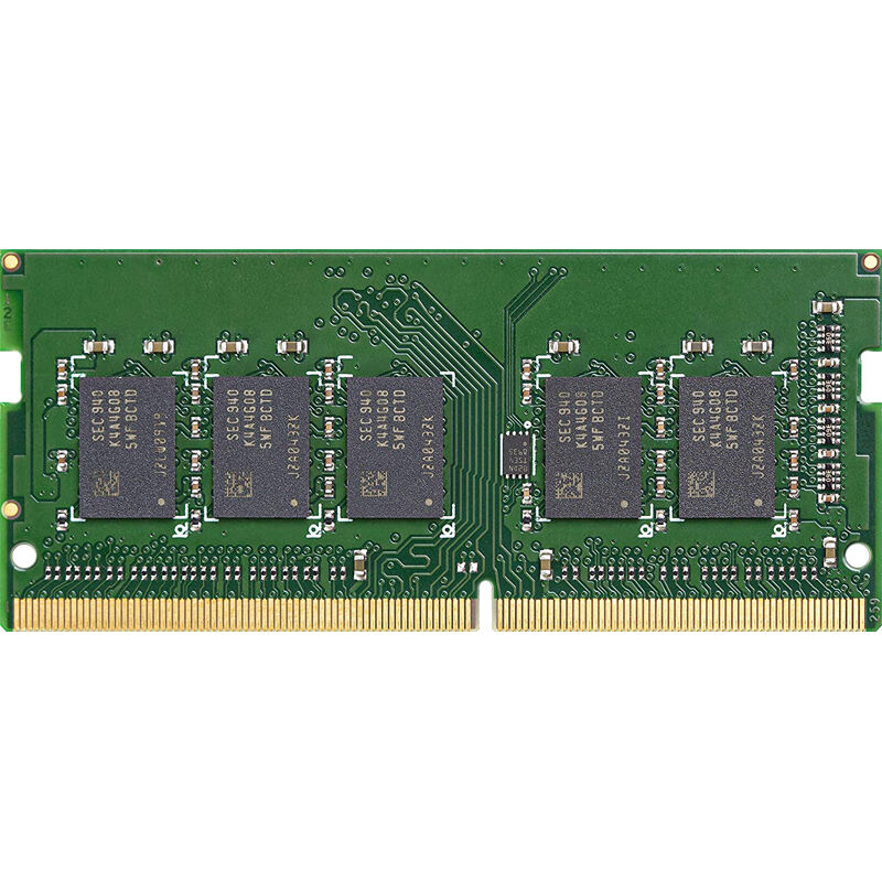 D4NESO-2666-4G, Модуль памяти Synology RS-DS 20/19/18 series 4GB SODIMM DDR4 2666МГц