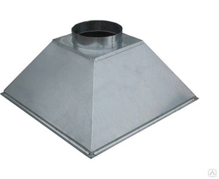 Зонт прямоугольный 1000х800 мм нержавеющая сталь 