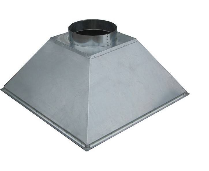 Зонт прямоугольный 1000х800 мм нержавеющая сталь
