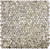 Мозаика металлическая Aluminium 3D Hexagon Gold 8x14x6 LeeDo Caramelle серебро #1