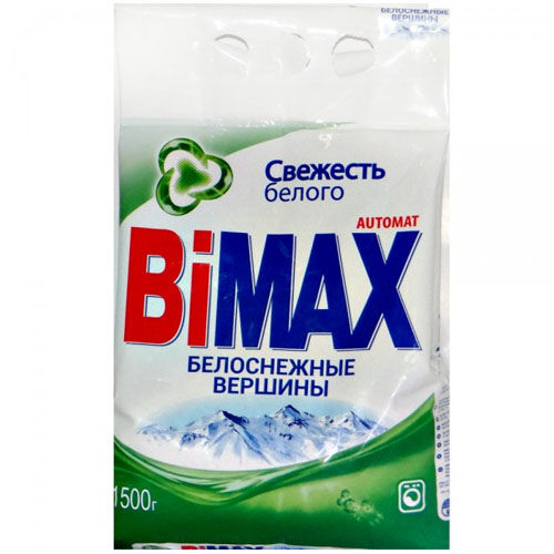 Порошок стиральный BiMax автомат 1500гр Белоснежные вершины/6 1