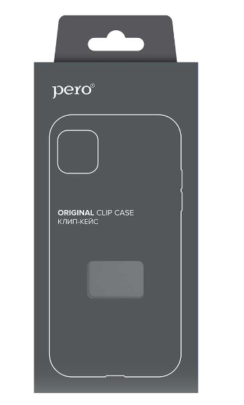 Клип-кейс PERO силикон для Samsung A12 прозрачный