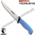Нож обвалочно-разделочный для мяса 18 см JERO 1270TR (синяя прорезиненная ручка). #5