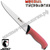Нож обвалочно-разделочный для мяса 20 см JERO 1280TR (красная прорезиненная ручка). #3