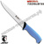 Нож обвалочно-разделочный для мяса 20 см JERO 1280TR (синяя прорезиненная ручка). #4