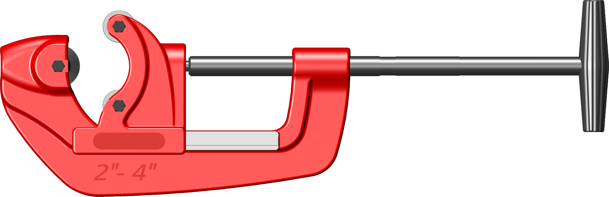Труборез ручной Zenten для стальных труб до 4" (до 114мм)