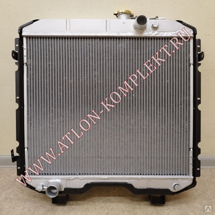 Радиатор ГАЗ 66 алюминиевый LRc 0366b (66 1301010) #1