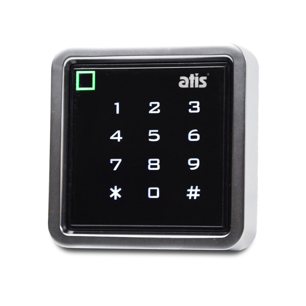 Кодовая клавиатура ATIS AK-315W. Считыватель Em-Marine, Wi-Fi, IP68, металл