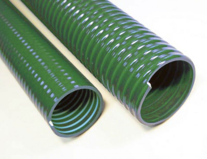 Экстремально эластичный напорно-всасывающий рукав ПВХ PVC Nortchland зеленый (-55С°/+60С°) d=102 W.P-10bar