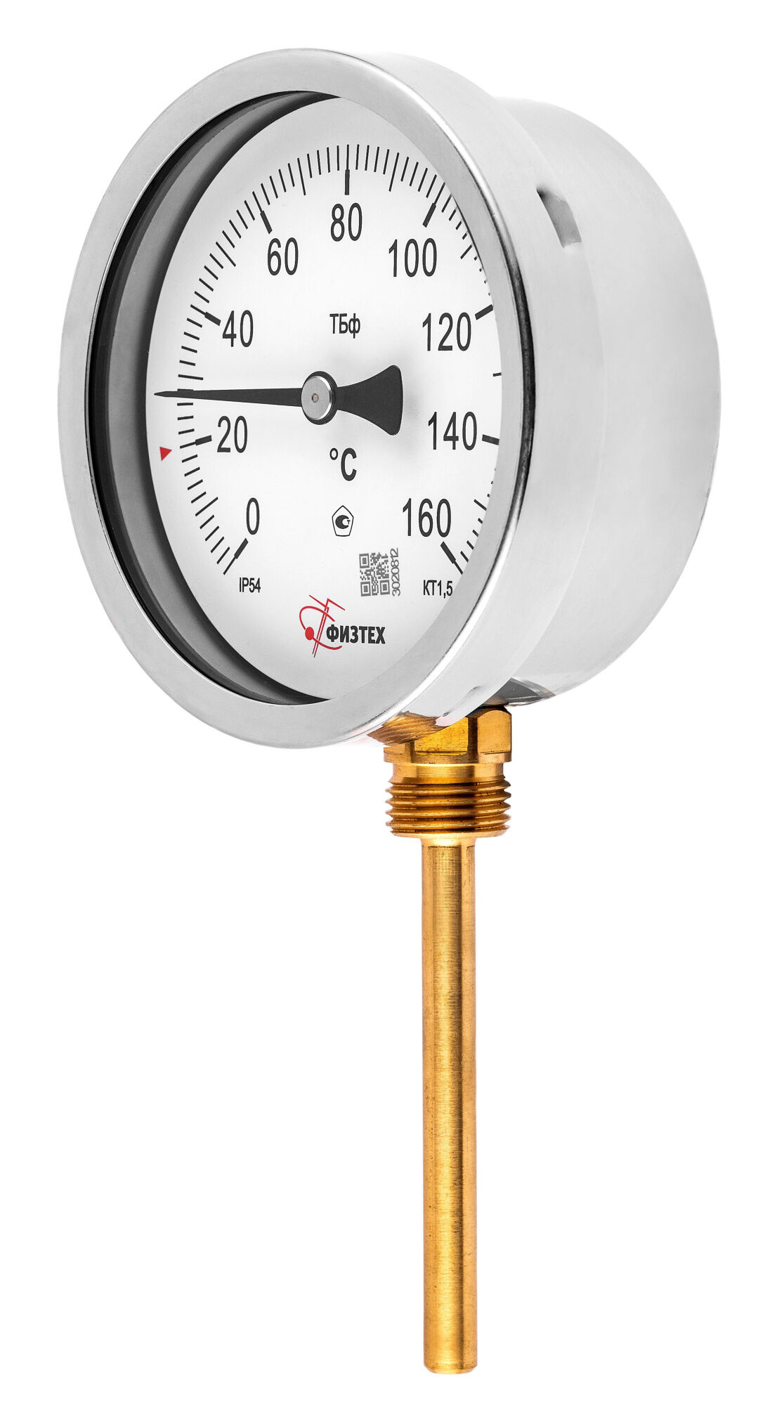 Общетехнические биметаллические термометры ТБф-120 d.100