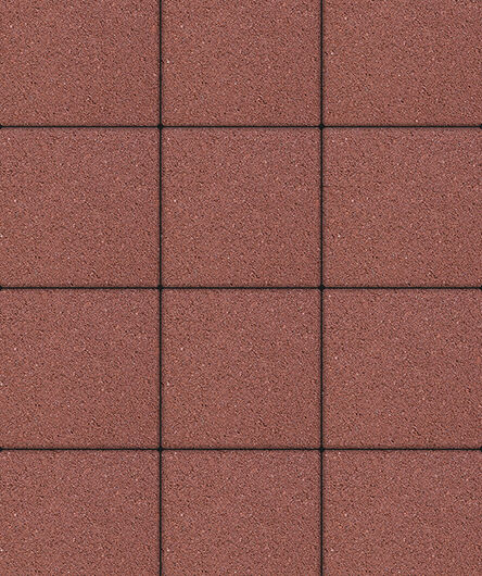 Тротуарная плитка Стандарт Квадрат Б.1.К.6 300х300 мм, высота 60 мм Красный, Коричневый, Черный
