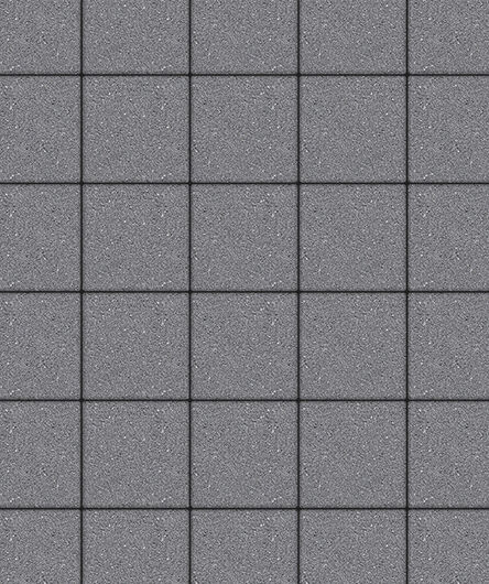 Тротуарная плитка Стандарт Квадрат Б.2.К.6 200х200 мм, высота 60 мм Серый