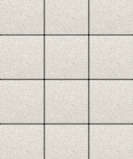 Тротуарная плитка Стандарт Квадрат Б.1.К.6 300х300 мм, высота 60 мм Белый