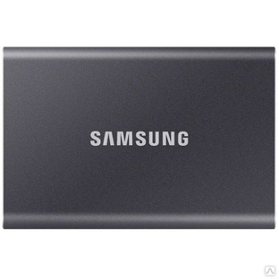 500 ГБ Внешний SSD Samsung T7, USB 3.2 Gen 2 Type-C, серый #1