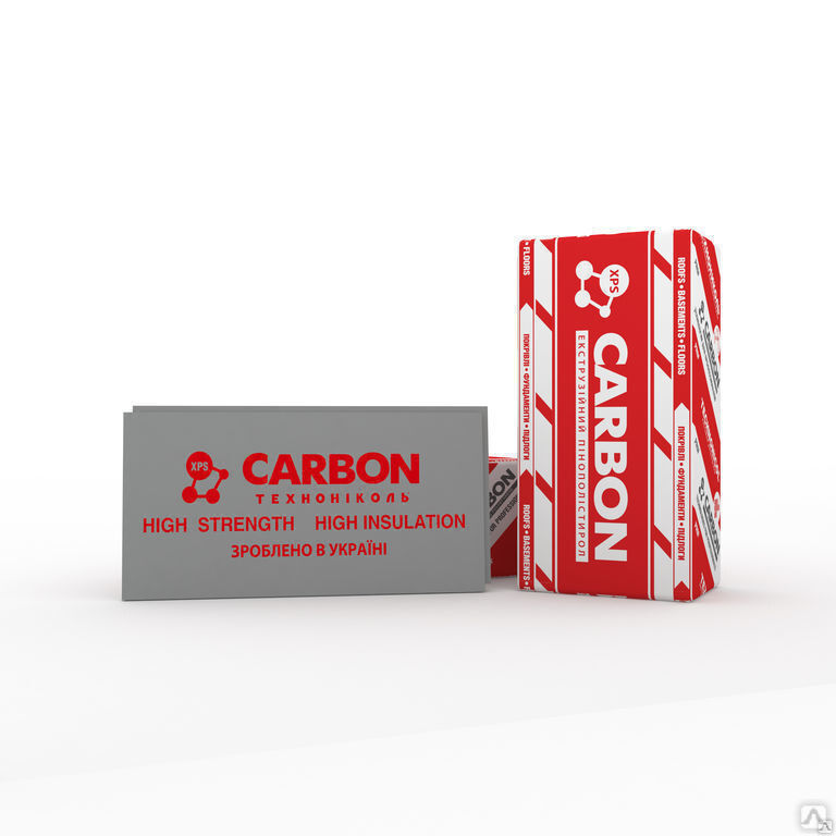 Утеплитель экструзионный Технониколь Carbon PROF 1180х580х50 мм 300 кПа