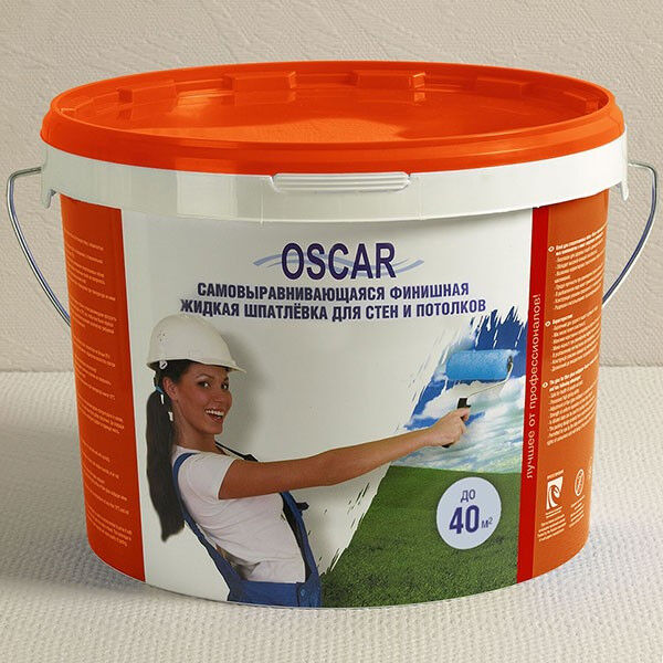 Самовыравнивающаяся жидкая финишная шпатлёвка «Oscar» ООО "ОСКАР-ВОСТОК" (Россия)