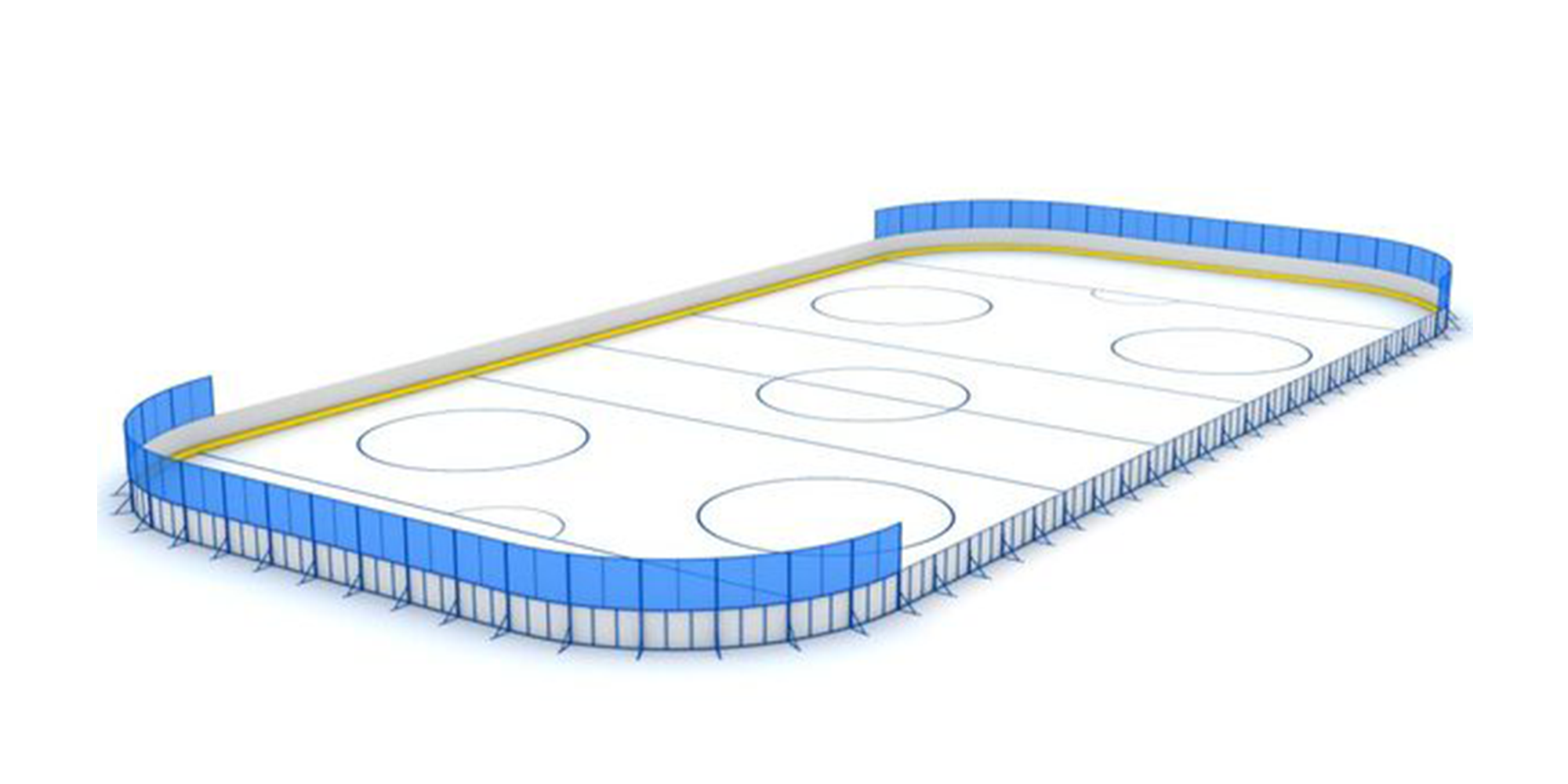 Хоккейная коробка 15 м* 30 м