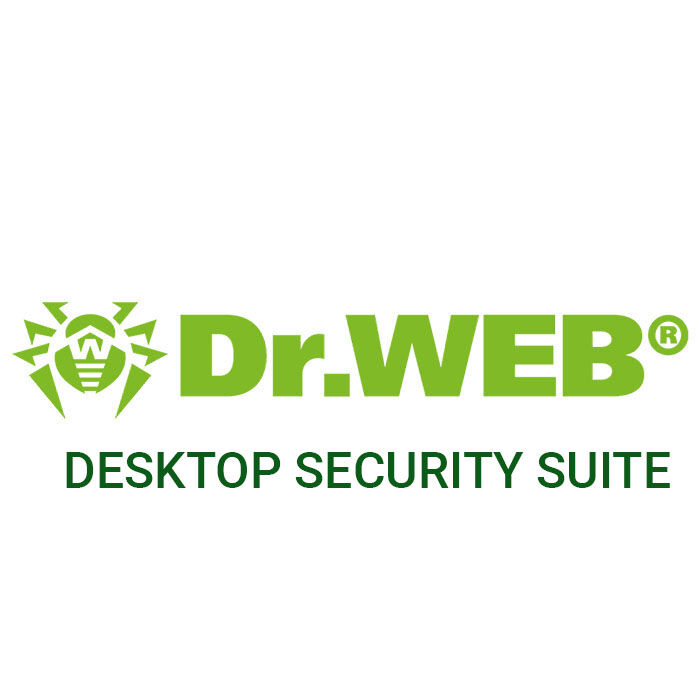 Лицензия на 1 год (5 шт) Dr.Web Desktop Security Suite + Центр управления - Комплексная защита