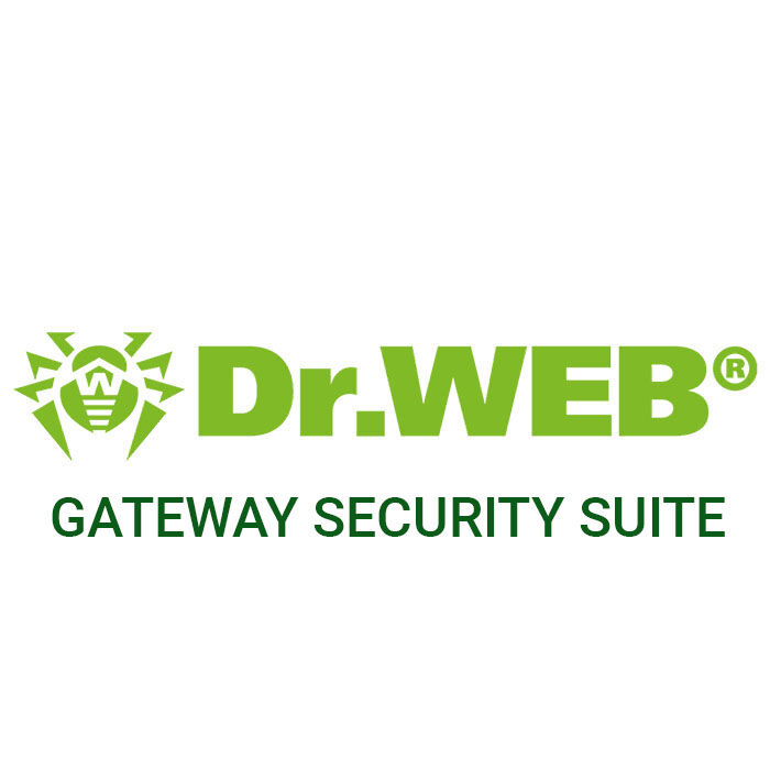 Лицензия на 1 год (5 шт) Dr.Web Gateway Security Suite + Центр управления - Антивирус