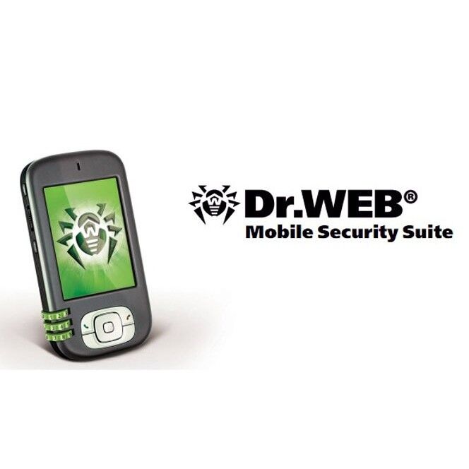 Лицензия на 1 год ( 5 шт) Dr.Web Mobile Security Suite+Центр Управления - Антивирус
