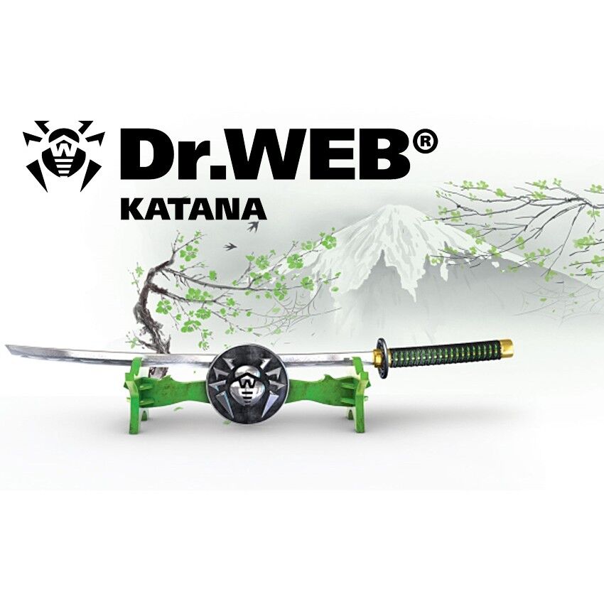 Лицензия на 1 год (5 шт) Dr.Web Katana