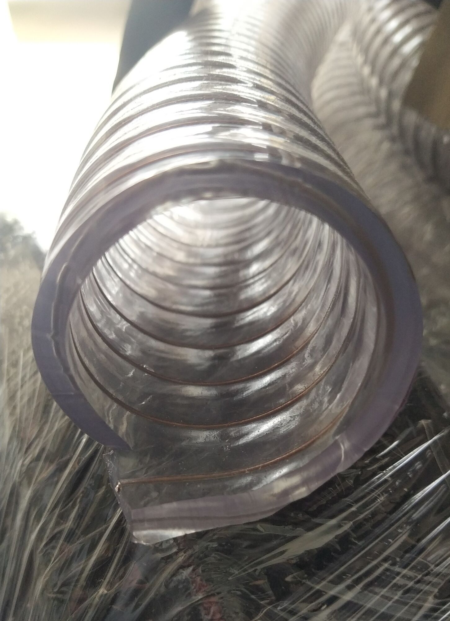 Шланг прозрачный вакуумный Вайр Фуд. Д: 35 мм 3