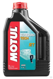Моторное масло MOTUL OUTBOARD TECH 2T (2 л.) 