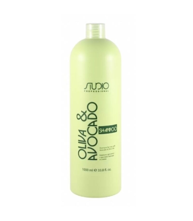 Kapous Studio Шампунь для волос с маслами авокадо и оливы, 1 л