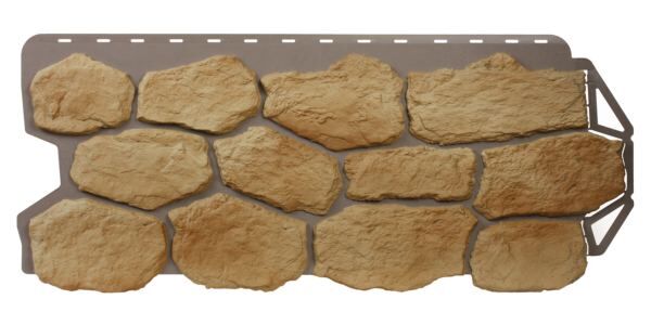 Фасадная панель «Альта-Профиль», бутовый камень греческий
