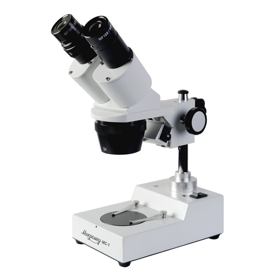 Микроскоп Микромед МС-1 вар.1В (2х/4х, стереоскопический)