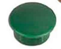 Зеленая заглушка для отверстий D 14мм