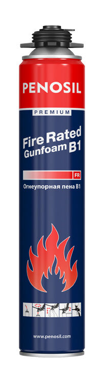 Пена огнеупорная Penosil Premium Fire Gunfoam B1 профессиональная 720 мл