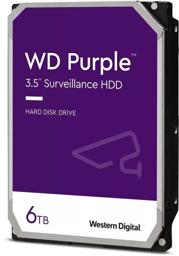 6TB WD Purple (WD63PURZ) {Serial ATA III, 5640- rpm, 256Mb, 3.5"} Western digital