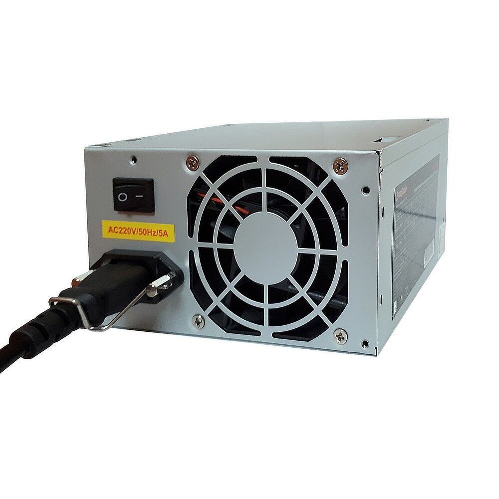 Exegate EX219457RUS-S Блок питания CP500, ATX, SC, 8cm fan, 24p+4p, 3*SATA, 2*IDE, FDD + кабель 220V с защитой от выдерг
