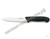 Нож обвалочно-разделочный с широким и заострённым жёстким лезвием 15 см KNIFECUT Profi 308.5.15 (чёрная ручка). #7