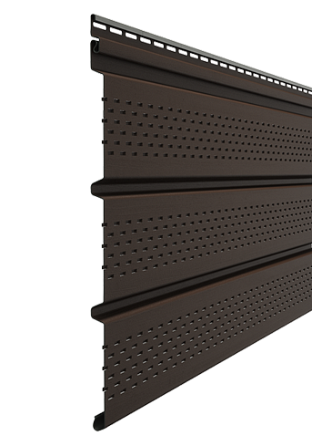 Софит Docke Standard Т4 с полной перфорацией, 3000x305 мм, цвет шоколад