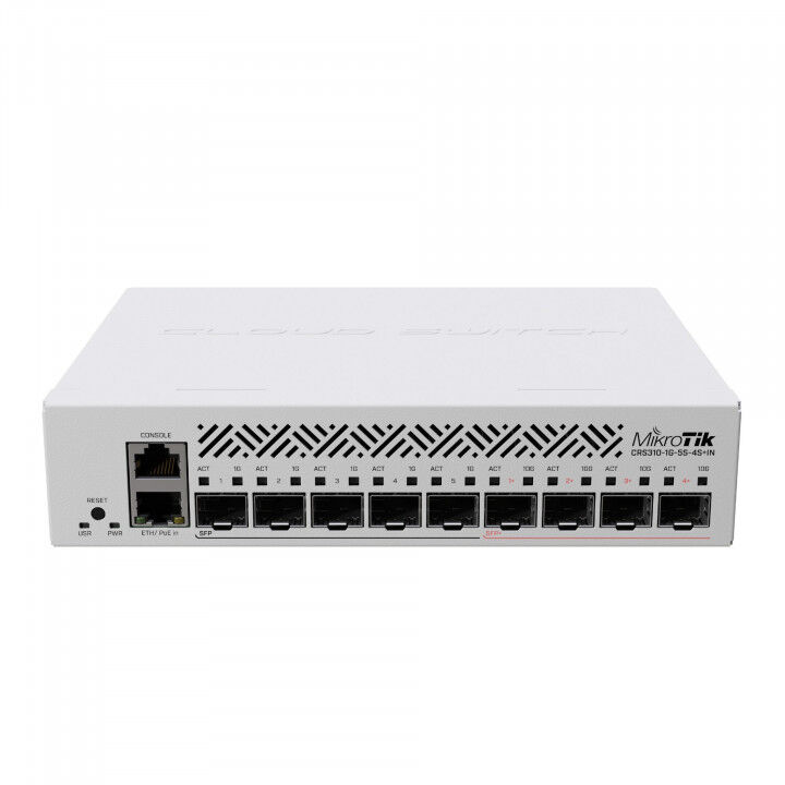 Коммутатор MikroTik Cloud Router Switch CRS310-1G-5S-4S+IN