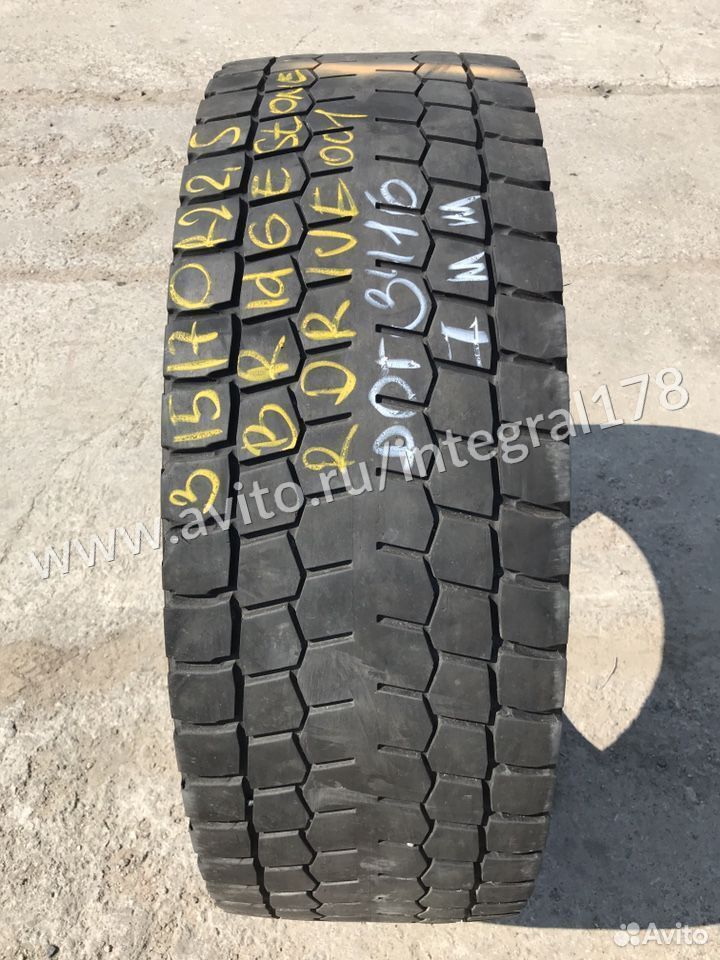 Грузовая шина бу Bridgestone Duravis R-Drive 002 315/70 R22.5