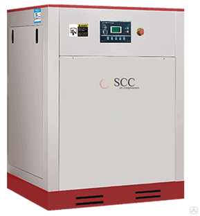 Винтовой воздушный компрессор SCC модель SMART 11, пр-ть 1,8 м3/мин, мощ. двигателя 11 кВт, 1000х800х1200 мм 