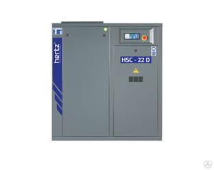 Винтовой маслонаполненный компрессор HSC 110D, производительность 14,0 м3/мин, 2500 х 1400 х 2037 мм 