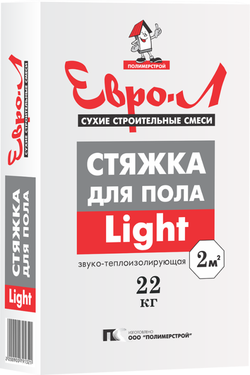 Стяжка для пола Light "ЕВРО-Л"