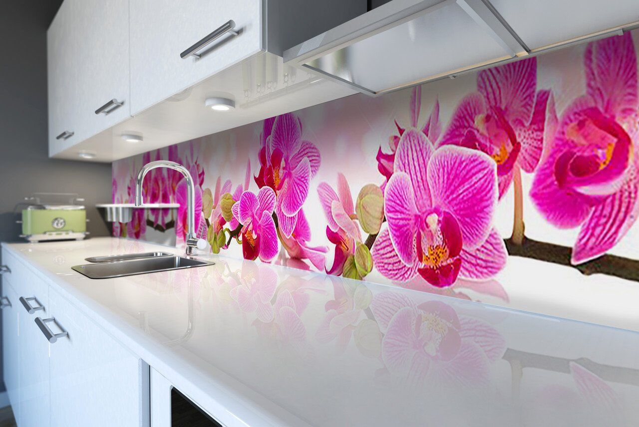 Кухонный фартук ПВХ Орхидея (600*3000*1,5мм)