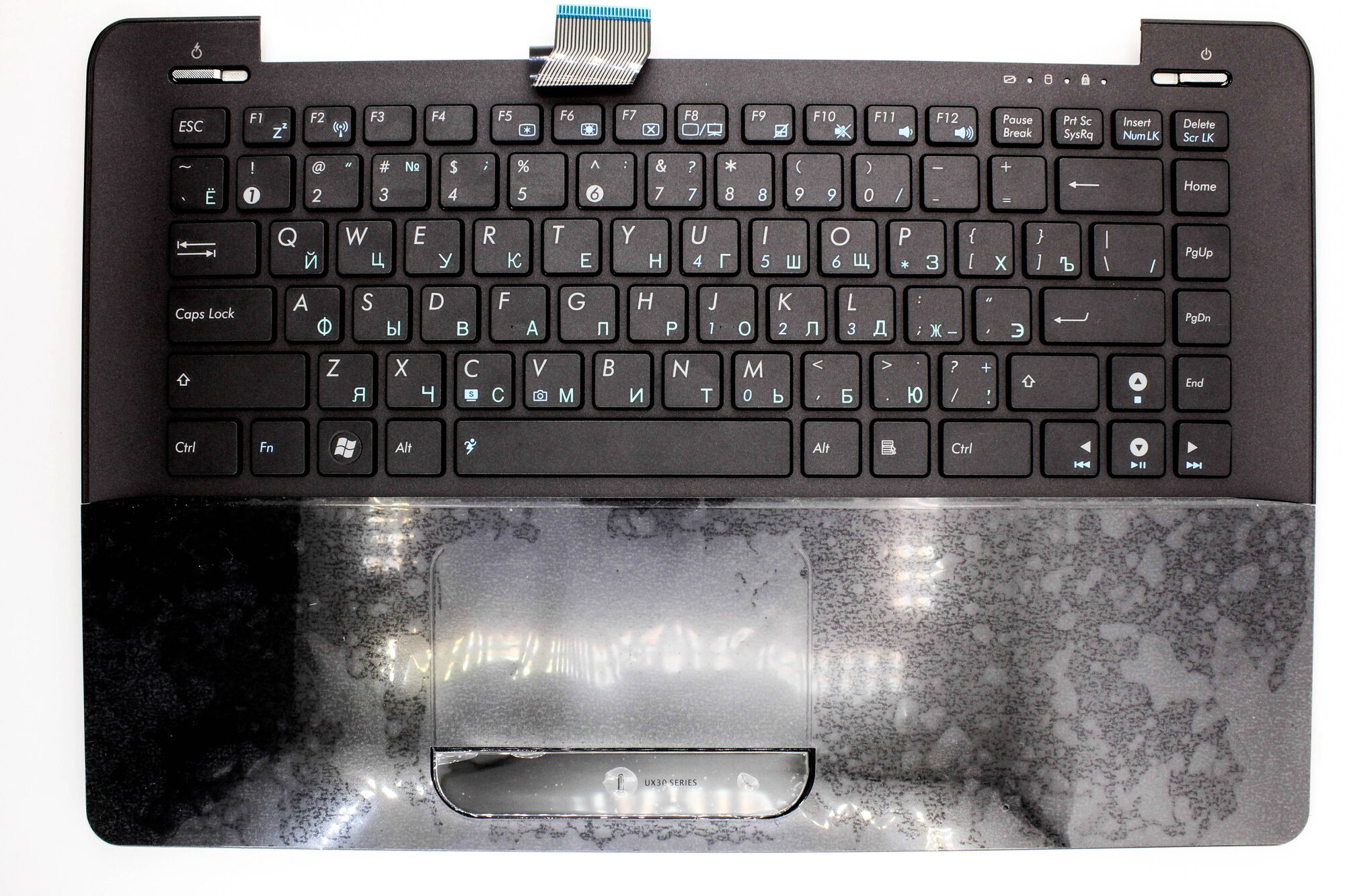 Клавиатура для Asus UX30 TopCase p/n: 9J.N2K82.50R, 0KN0-EW1RU03, 04GNVS1KRU00-3