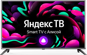 4K (UHD) телевизор Starwind SW-LED50UG400 Smart Яндекс.ТВ стальной