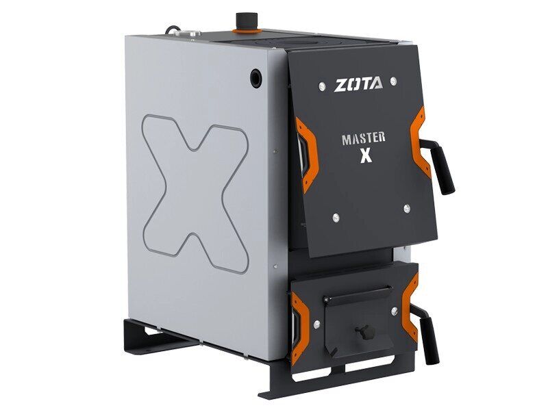 Котел твердотопливный Zota Master X 12 кВт с плитой Котлы твердотопливные ZOTA