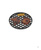 Решетка чугунная круглая "Стейк" Ø 314м (Везувий) Принадлежности для мангалов, барбекю, тандыров #1