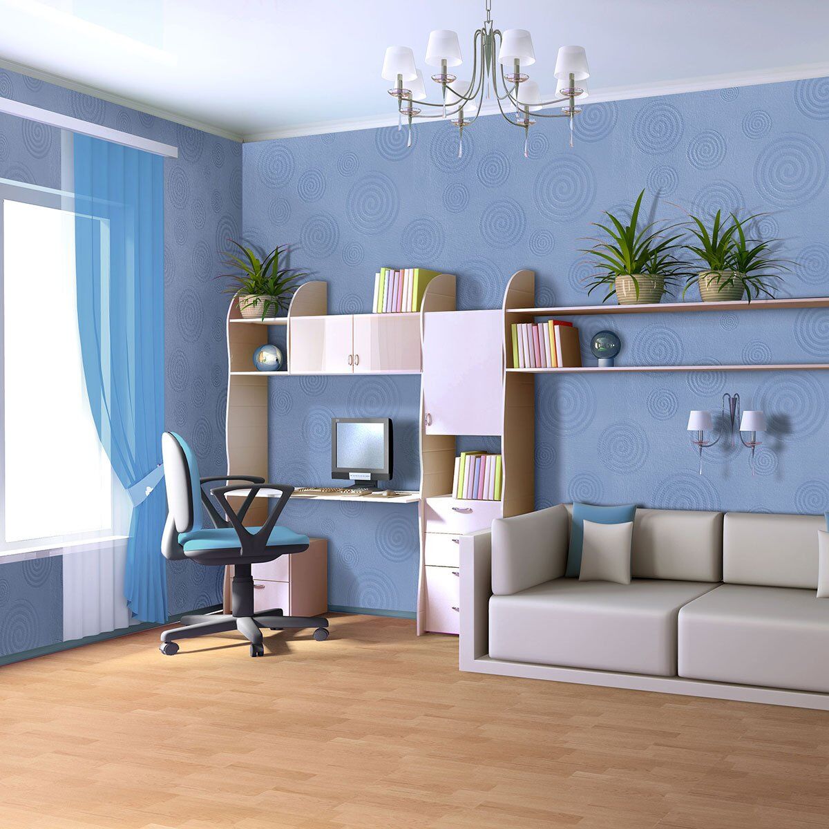 Стеклообои Wellton Decor