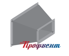 Переход прямоугольного сечения 250х500/400х500 мм от производителя