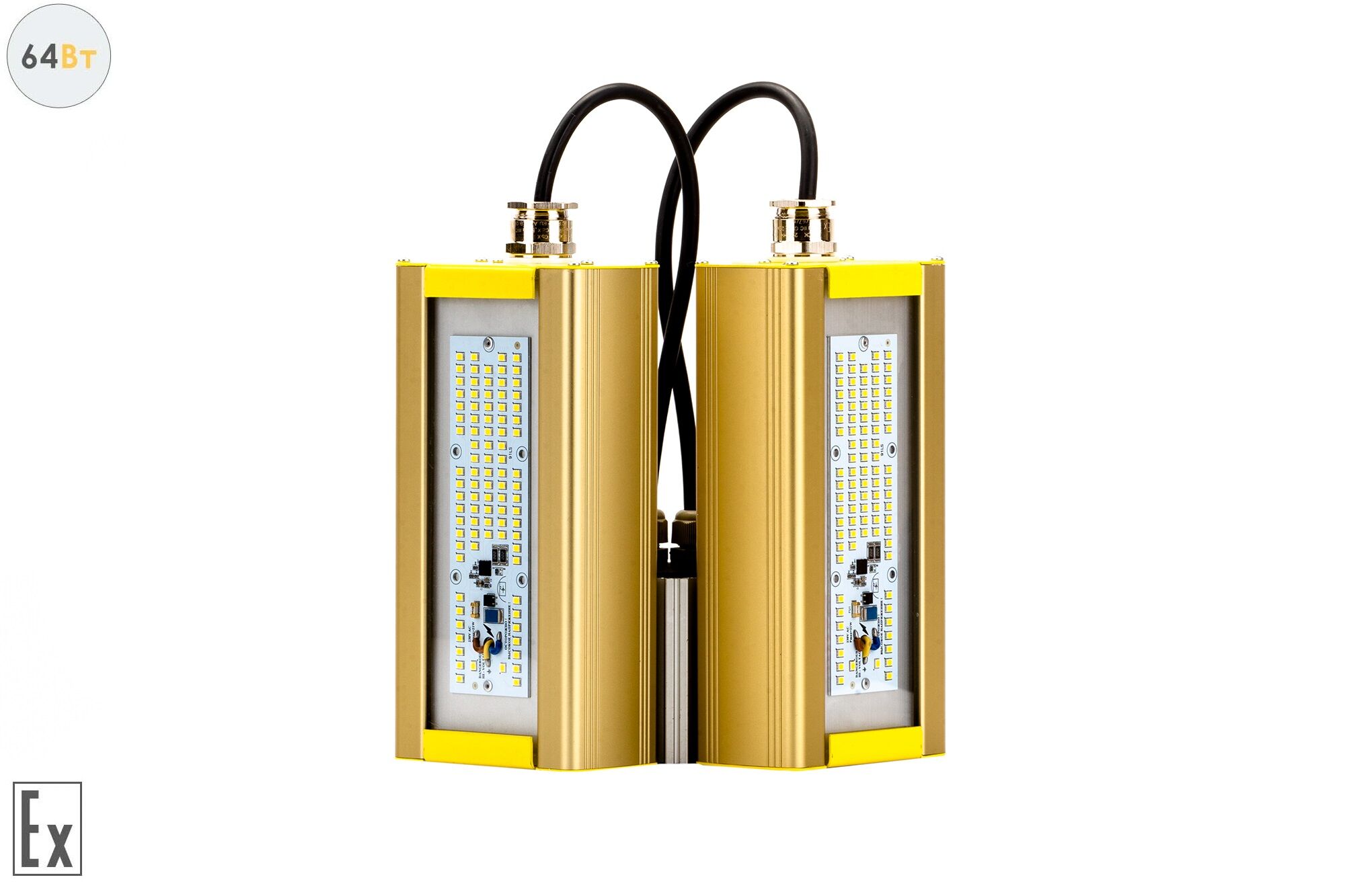 Светодиодный светильник Модуль Взрывозащищенный GOLD, консоль KM-2, 64 Вт